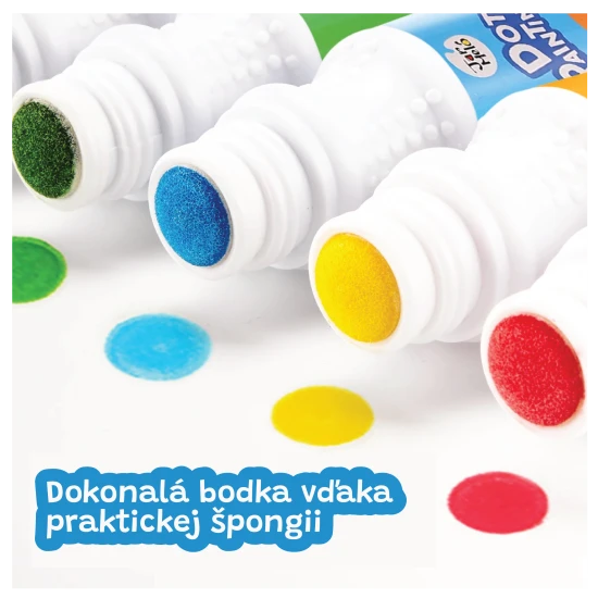 Jarmelo Tubenfarben – 12er-Set abwaschbare und ungiftige Farben mit Schaumapplikator