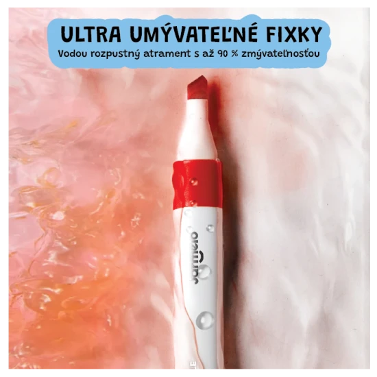 Jarmelo Doppelspitzenmarker in tragbarer Box – 12 Farben, Pinsel- und grobe Spitze, ungiftig und abwaschbar