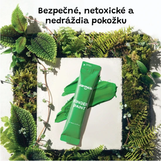 Jarmelo-Fingerfarben – 48 Beutel in Alufolie, ungiftig und reisetauglich