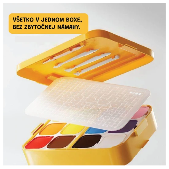 Jarmelo Modelliermasse in der Box – 24 Farben Set, ungiftiger Modellierspaß für Kinder