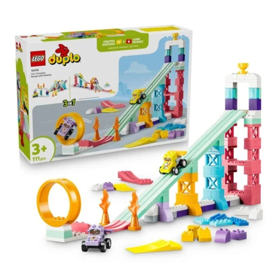 LEGO DUPLO 10478 Kreative Rampen mit Autos 3 in 1