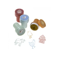 Selbstfärbende Stempel Farma 16 Stück