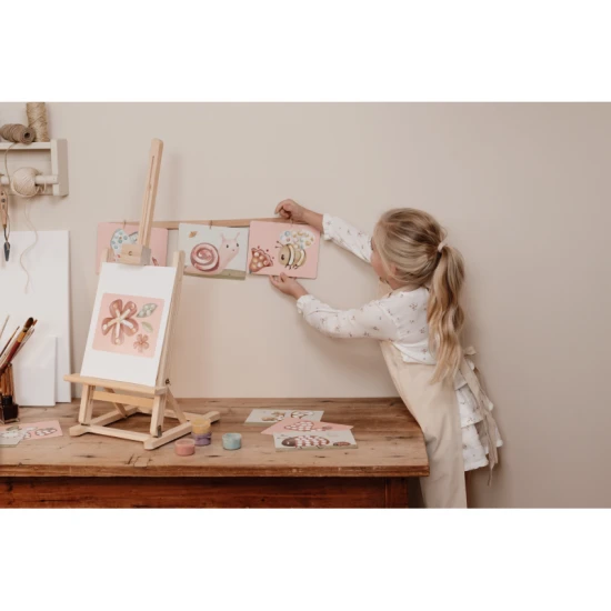 Fairy Garden Kreatives Fingermalset mit Pastellfarben und vorgedruckten Karten für Kinder