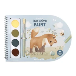 Malvorlagen mit Forest Friends-Aquarellen