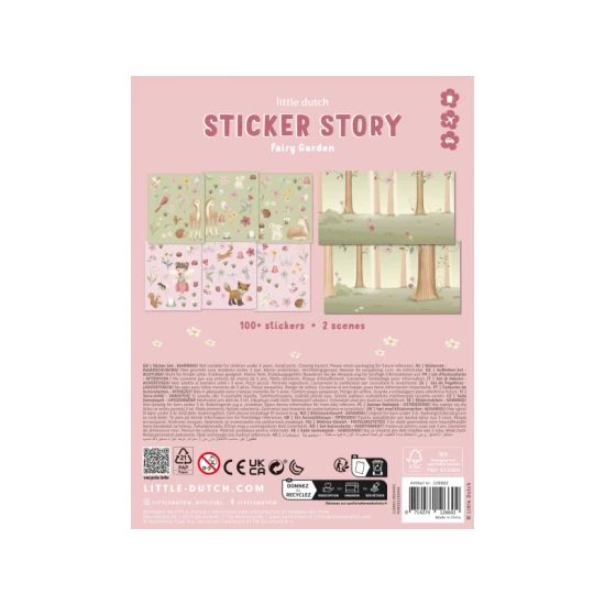 Little Dutch Hintergrundaufkleber-Set – Gestalten Sie Ihre eigene Gartengeschichte
