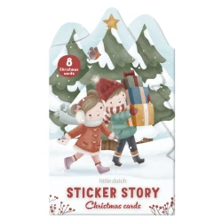 Weihnachtswünsche-Aufkleber-Set