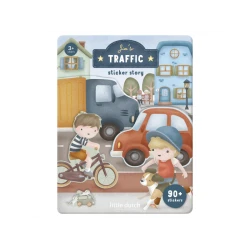 Buch mit Aufklebern Transport Jim