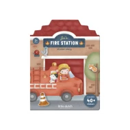 Buch mit Aufklebern Feuerwehr