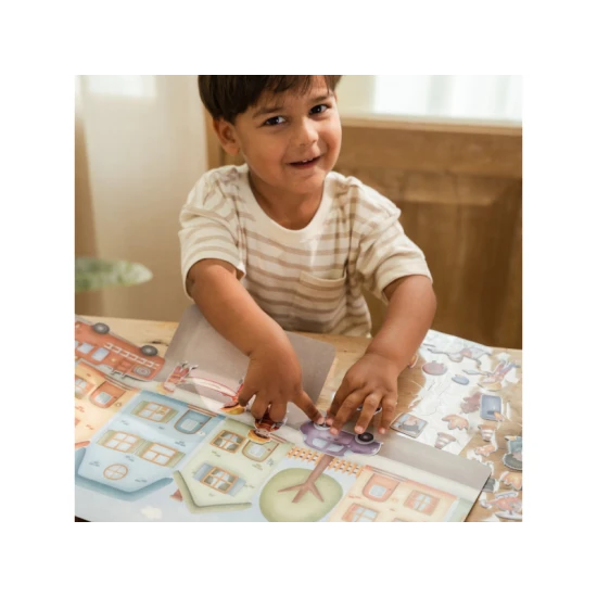 Buch mit Aufklebern Feuerwehr