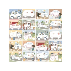 Buntstift-Malvorlagen Transport Jim