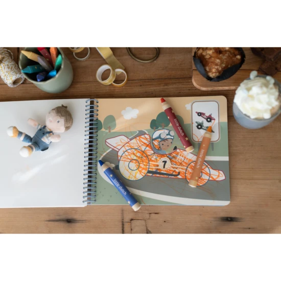 Buntstift-Malvorlagen Transport Jim