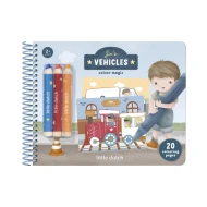 Buntstift-Malvorlagen Transport Jim