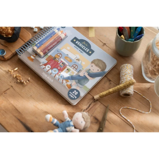 Buntstift-Malvorlagen Transport Jim