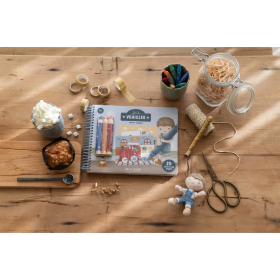 Buntstift-Malvorlagen Transport Jim