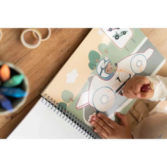 Buntstift-Malvorlagen Transport Jim