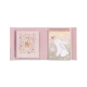 Malbuch mit Buntstiften und Stickern Rosa Fairy Garden