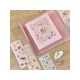 Malbuch mit Buntstiften und Stickern Rosa Fairy Garden