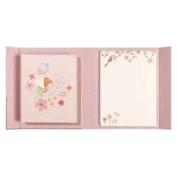 Buch mit Magneten Rosa Fairy Garden