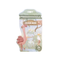 Malbuch Flamingo Safari Friends