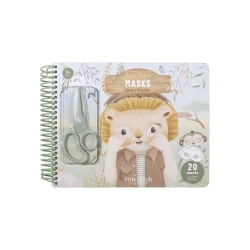 Buch mit Ausschneidemasken Safari Friends