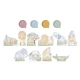 LITTLE DUTCH Kreativset Fingermalen Safari Friends