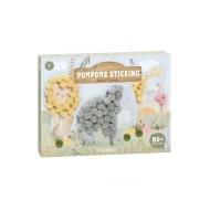 Kreativset mit Pompons Safari Friends