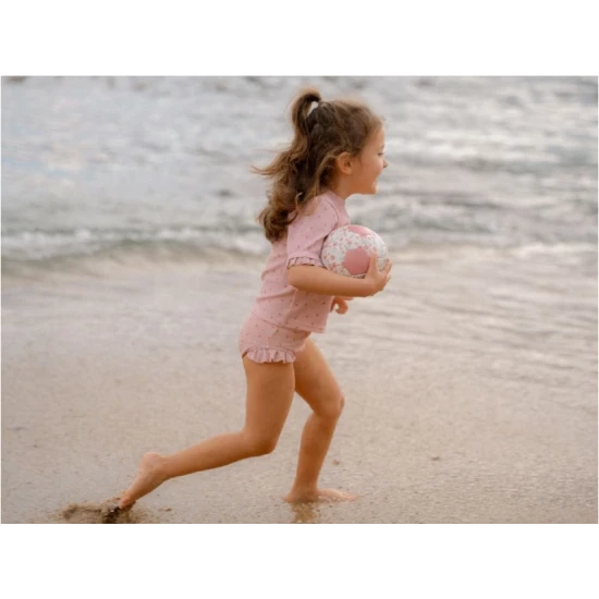 Hochwertiger aufblasbarer Ball Pink von Little Dutch