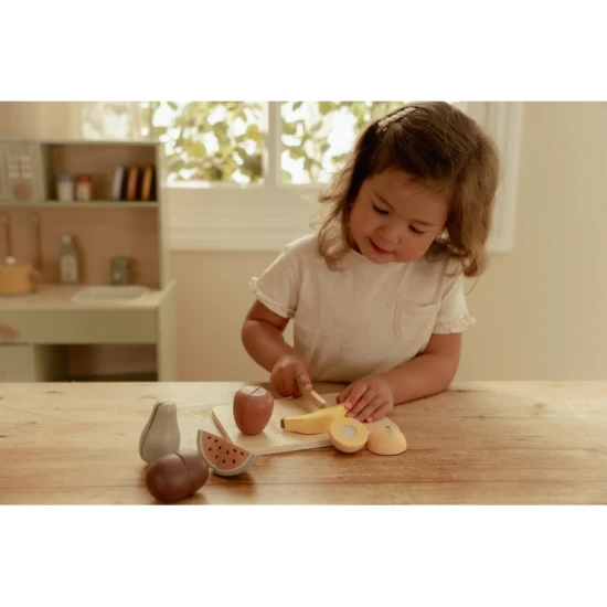 Holzobst zum Schneiden