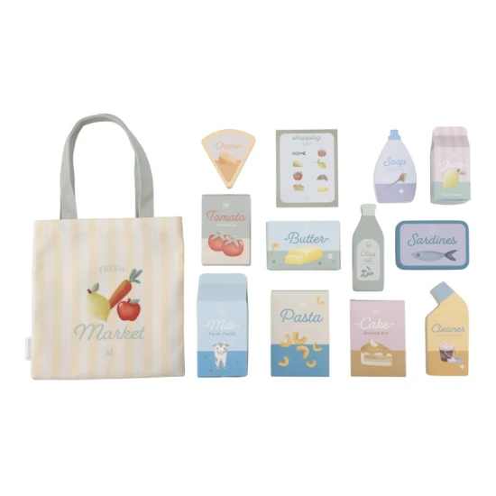 Einkaufswagen mit Zubehör