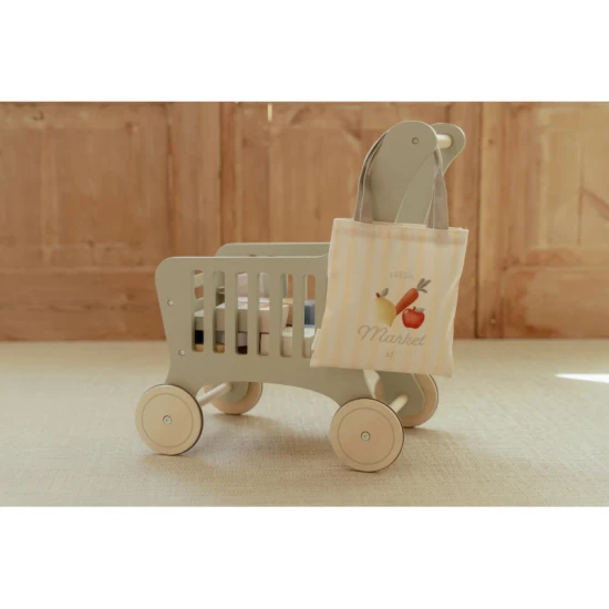 Einkaufswagen mit Zubehör