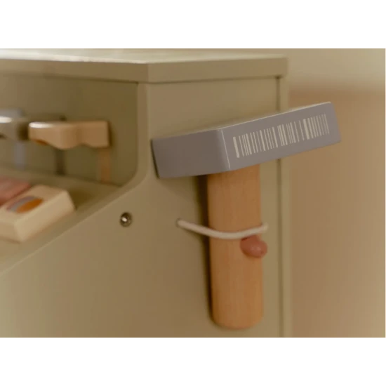 Kasse mit Scanner und Kartenlesegerät