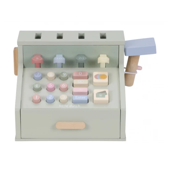 Kasse mit Scanner und Kartenlesegerät