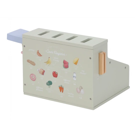 Kasse mit Scanner und Kartenlesegerät