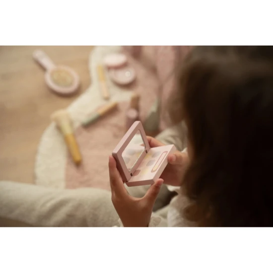 Kosmetiktasche mit Zubehör Pink