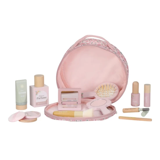 Kosmetiktasche mit Zubehör Pink