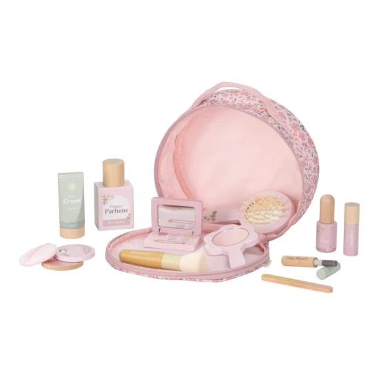 Kosmetiktasche mit Zubehör Pink