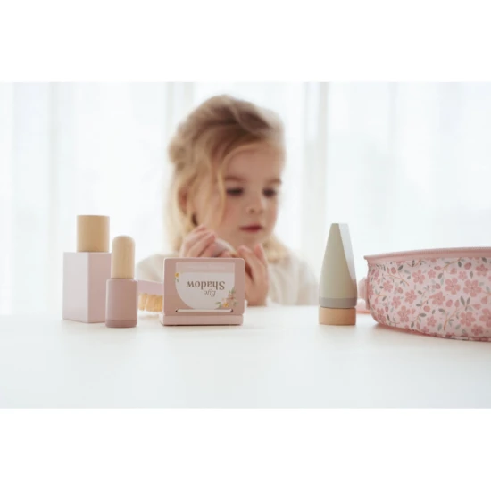 Kosmetiktasche mit Zubehör Pink