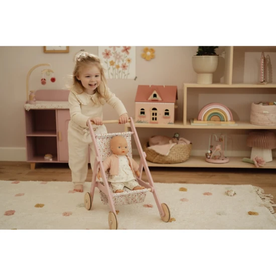Puppenwagen Pink