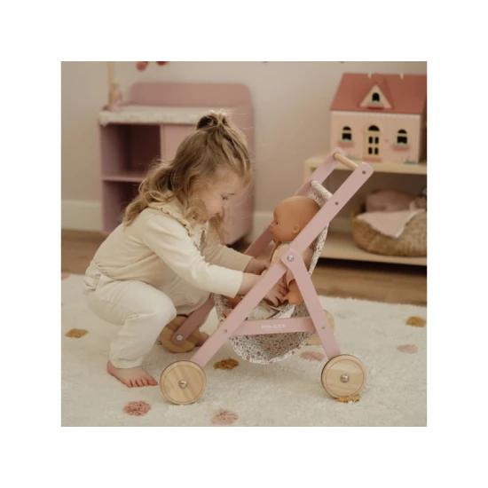 Puppenwagen Pink
