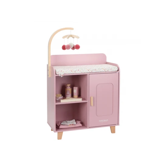 Puppenwickeltisch Soft Flowers