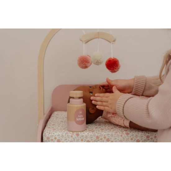 Puppenwickeltisch Soft Flowers