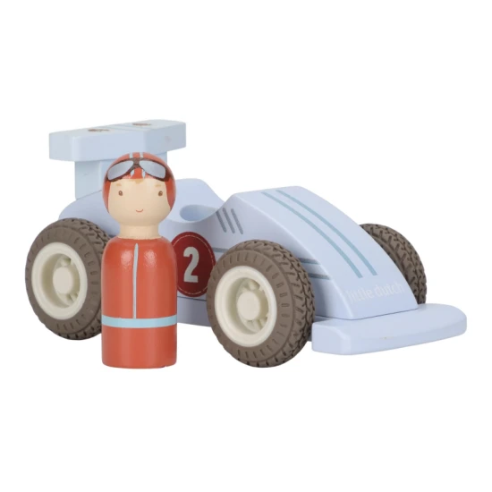 Rennwagen mit Schwungrad