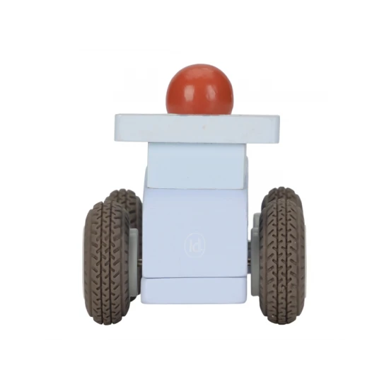 Rennwagen mit Schwungrad