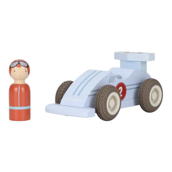 Rennwagen mit Schwungrad