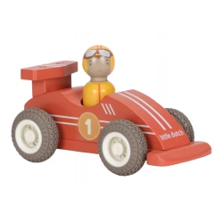 Rennwagen mit Schwungrad