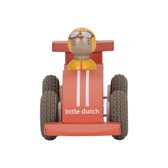 Rennwagen mit Schwungrad