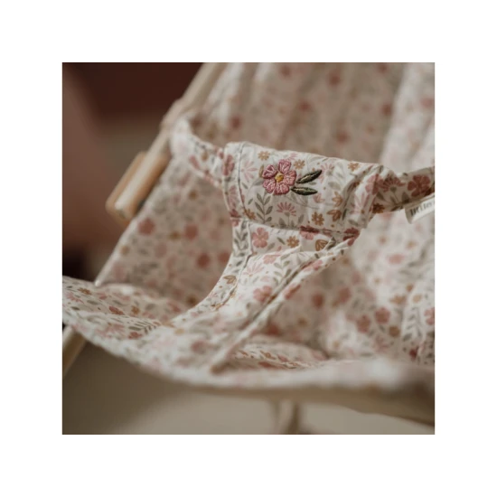 Zusammenklappbarer Golfwagen für Puppen Soft Flowers