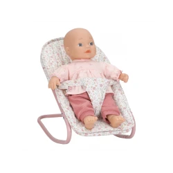 Schaukelstuhl für Puppen Soft Flowers