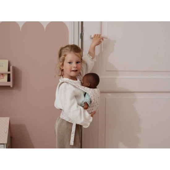 Trage für Puppen Soft Flowers