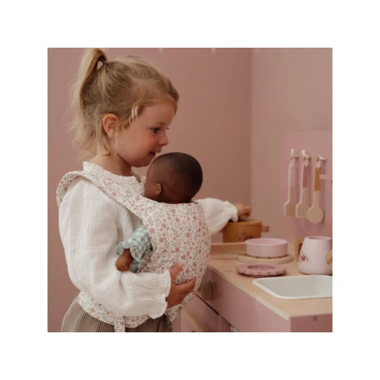 Trage für Puppen Soft Flowers